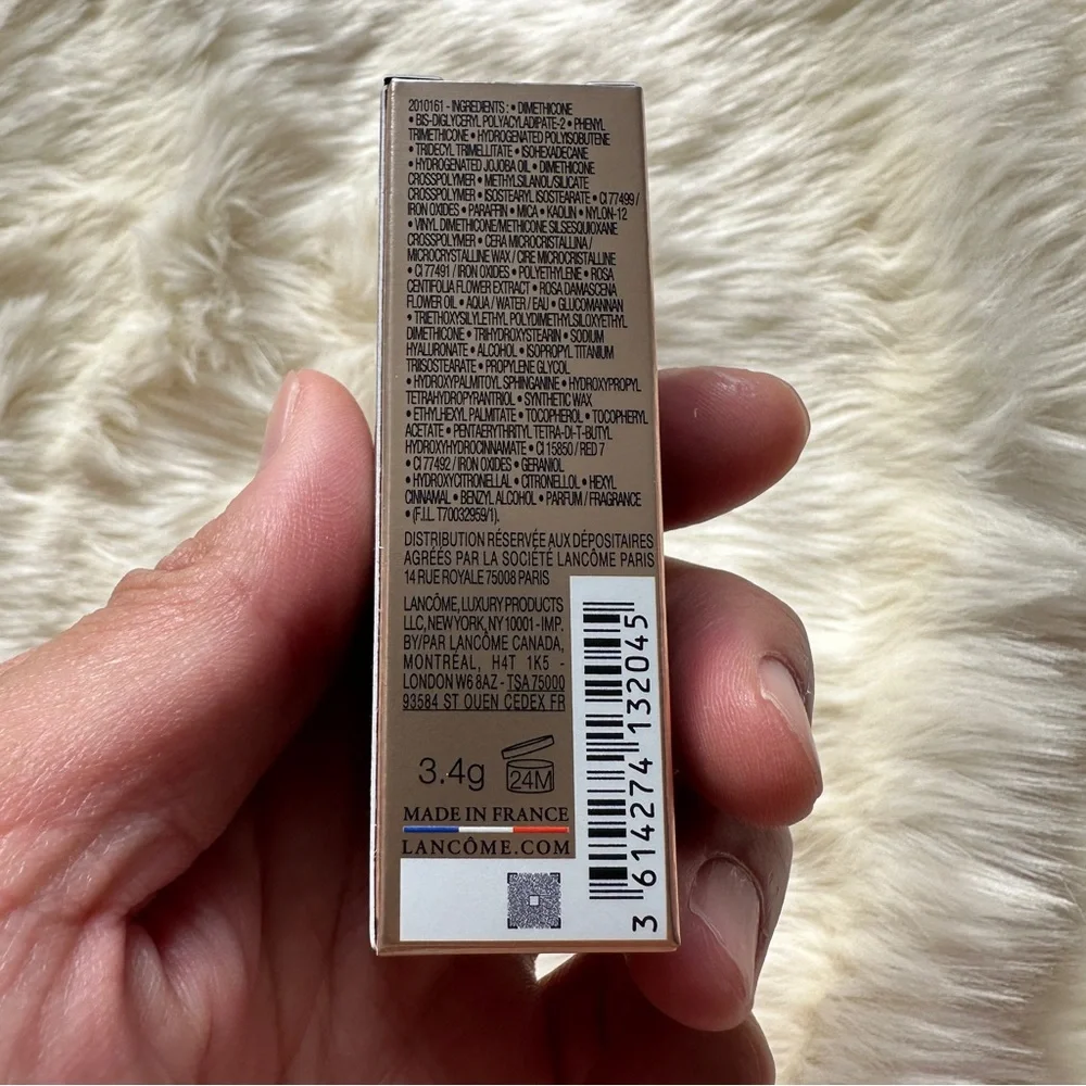 Lancôme L'ABSOLU ROUGE INTIMATTE SOFT MATTE LIPSTICK NIB 450 SURPRISE SURPRISE